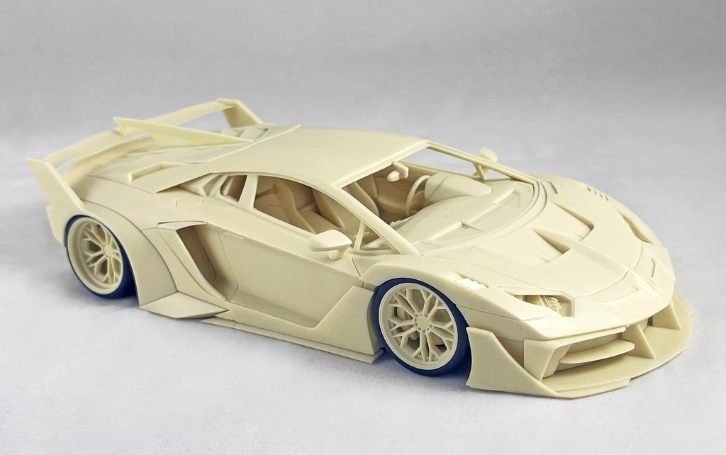 KITBOX-PZY - 1/24 LBWK LAMBORGHINI AVENTADOR GT EVO COMBO VERSION