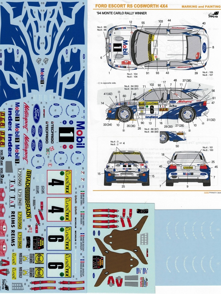 Ford Escort Monte Carlo Winner 94