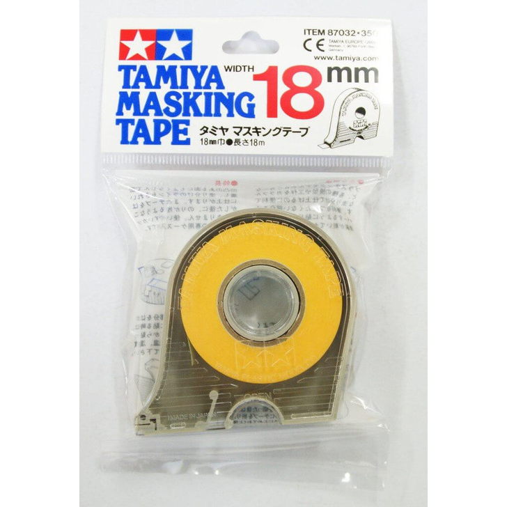 Masking Tape 18mm with Dispenser