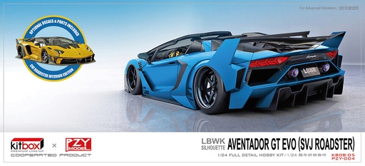 [PZY-004] KITBOX-PZY - 1/24 LBWK LAMBORGHINI AVENTADOR GT EVO ROADSTER