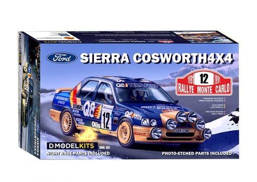 [DMK-00001] DM MODELKITS - 1/24 Ford Sierra Cosworth 4x4 Montecarlo 1991