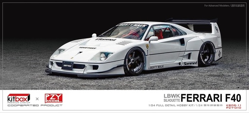 [PZY-010] KITBOX-PZY - 1/24 LBWK SILHOUETTE FERRARI F40