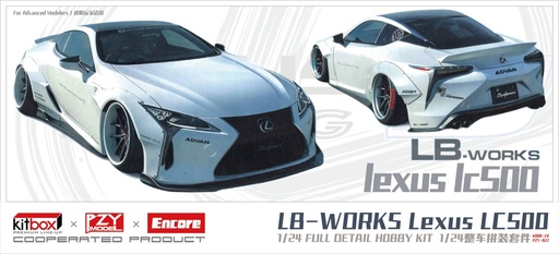 [PZY-022] KITBOX-PZY - 1/24 LBWK LC500 RHD w/Ducktail